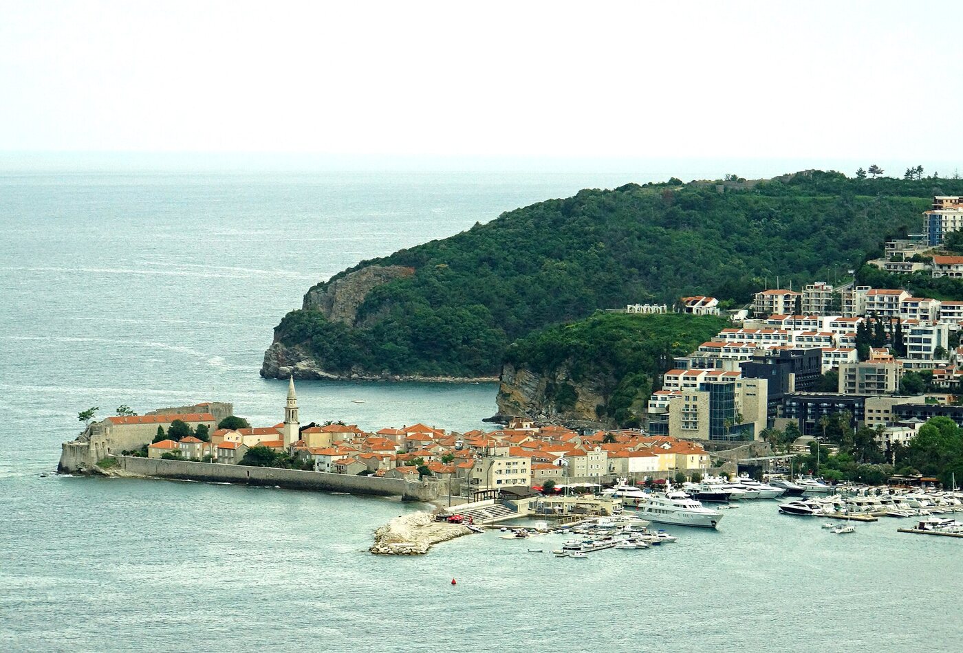Budva coast Montenegro