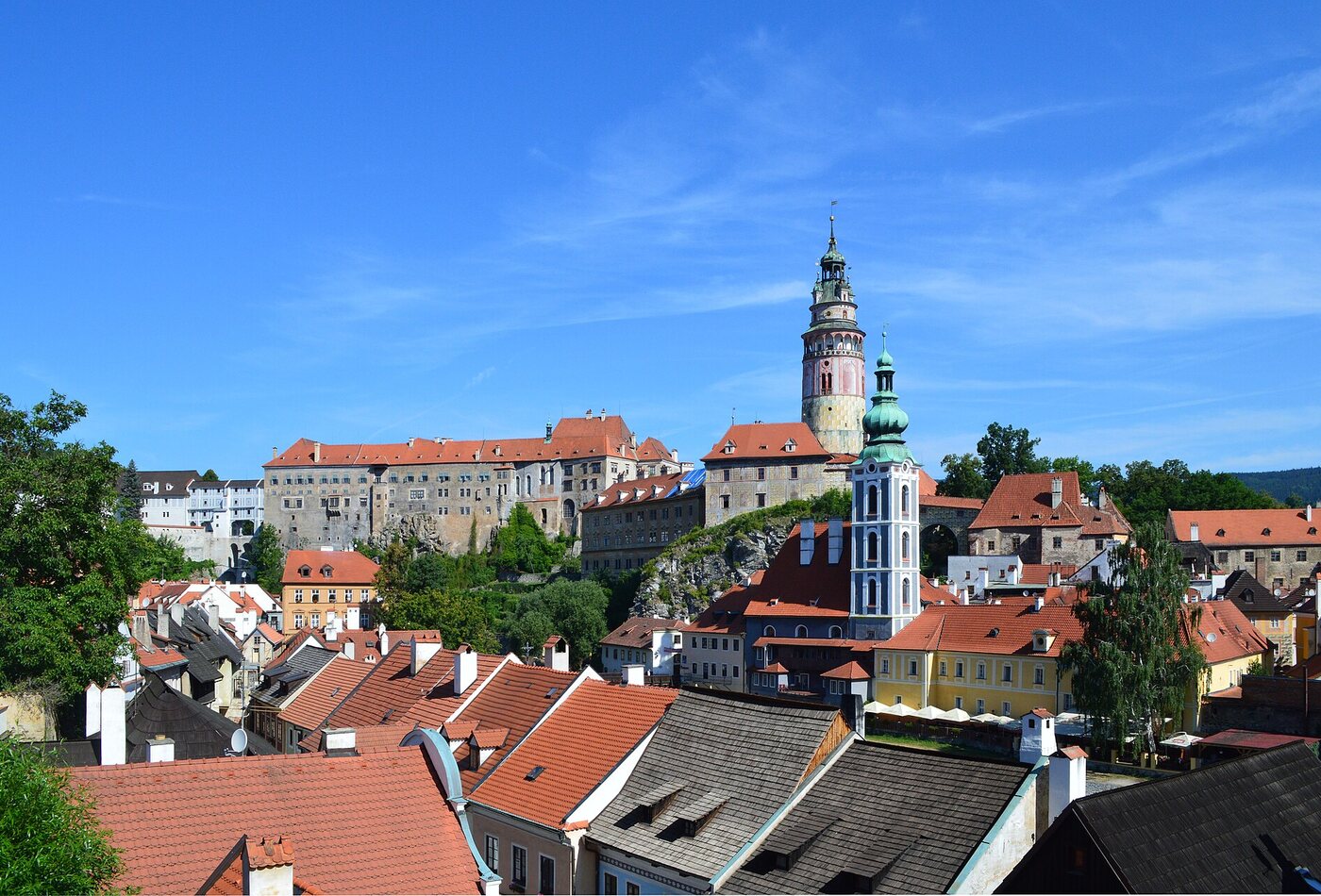 Cesky Krumlov и shoulder season Central Europe