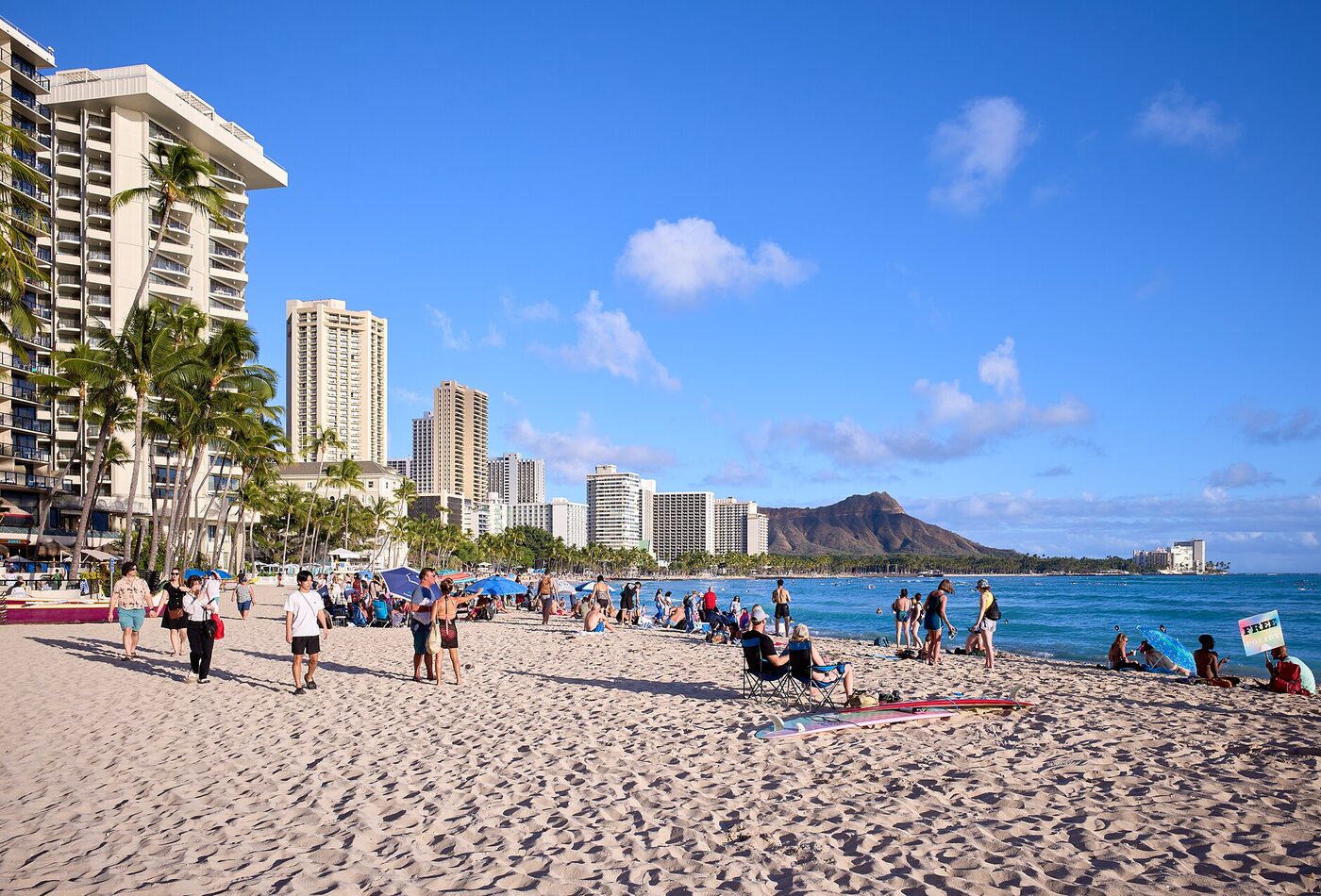 Waikiki Beach Oahu Hawaii