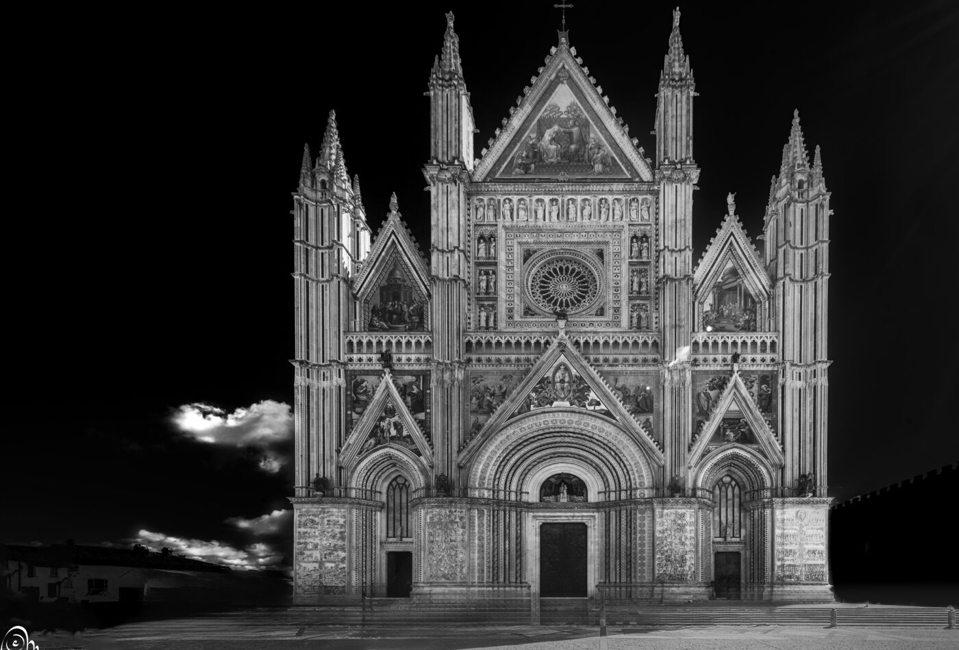 Orvieto Cathedral как сильный южный стоп