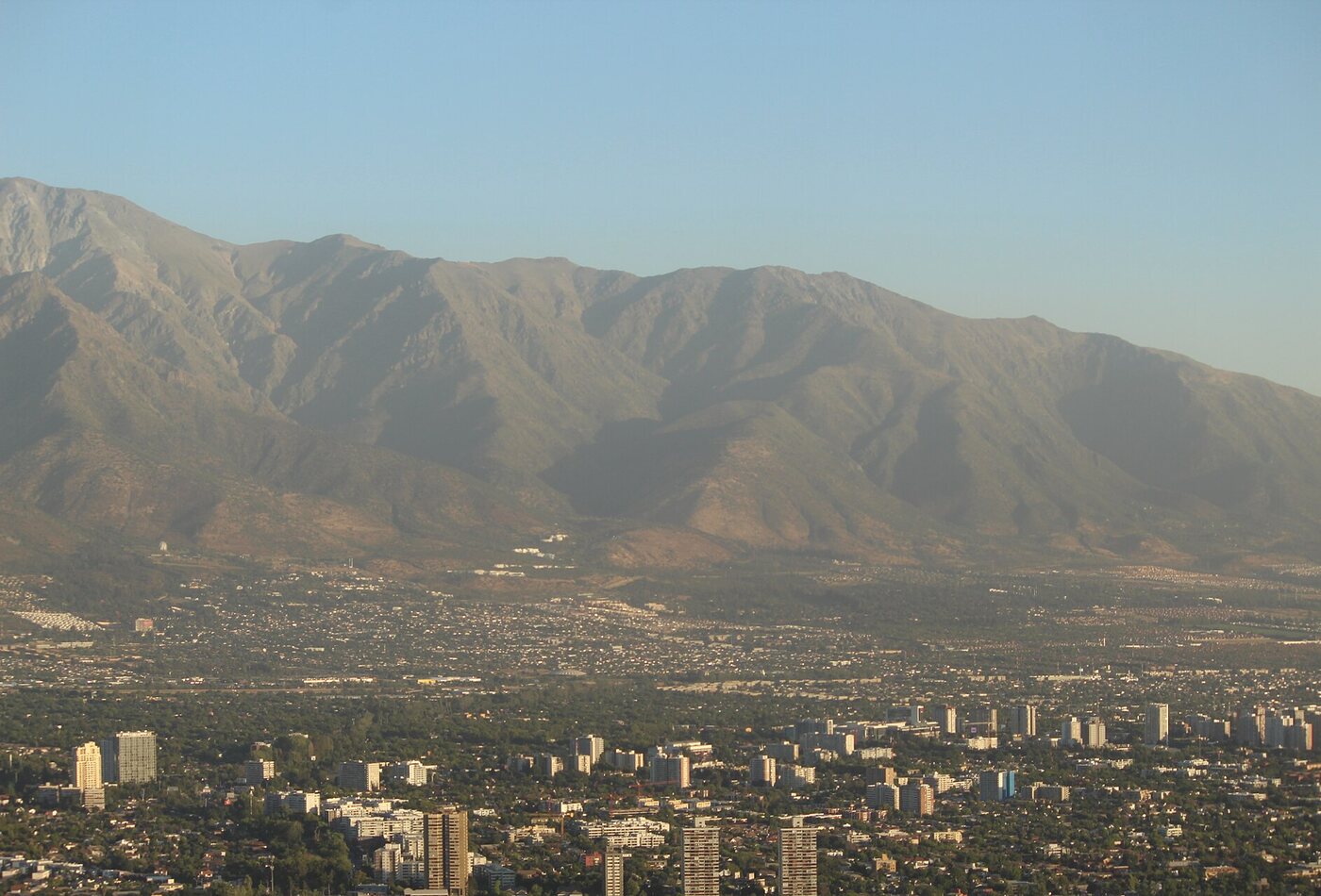 Santiago and Andes for Chile entry