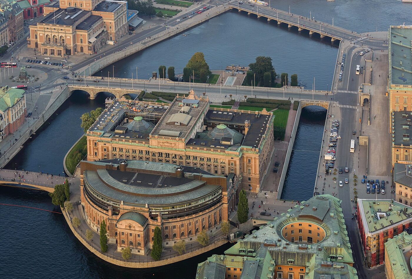 Stockholm как rail and паром hub Sweden