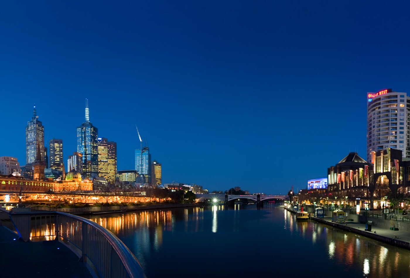 Melbourne и Australia city зона