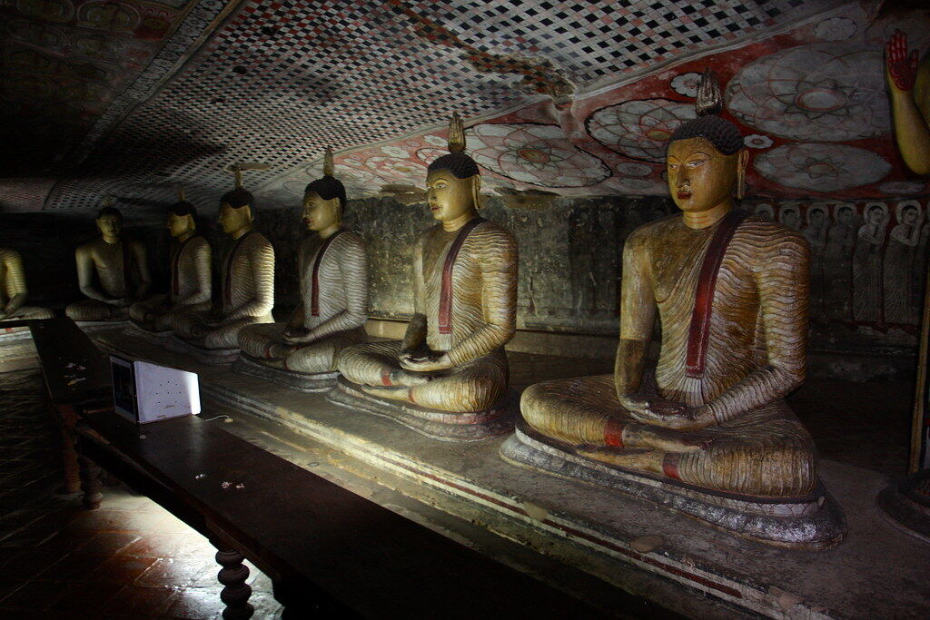 Dambulla Golden Temple, Шри-Ланка