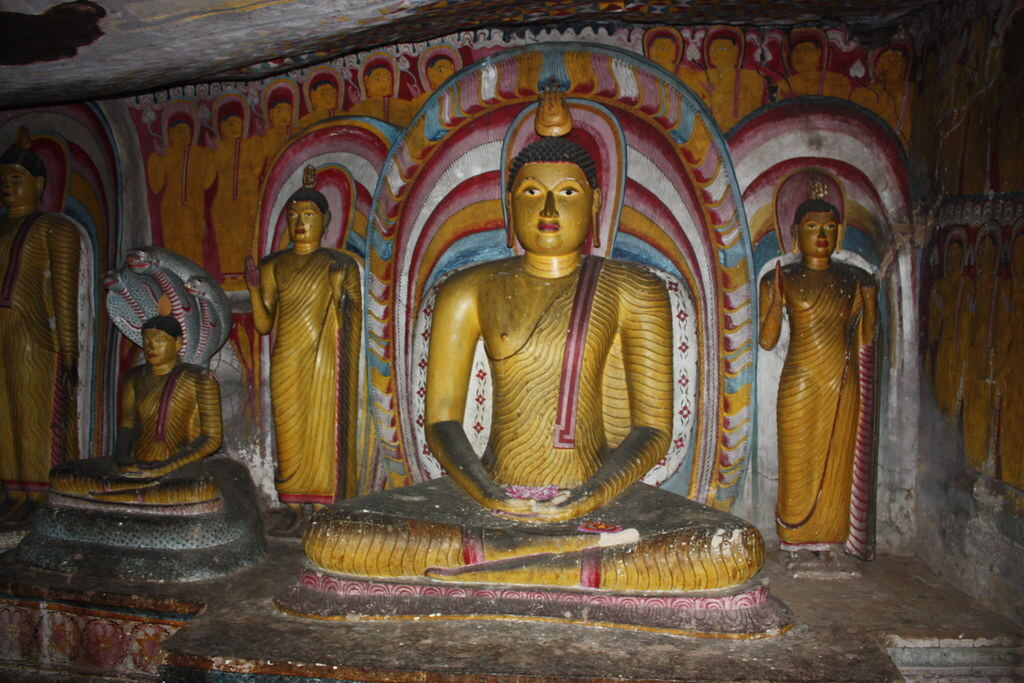 Dambulla Murals, Шри-Ланка