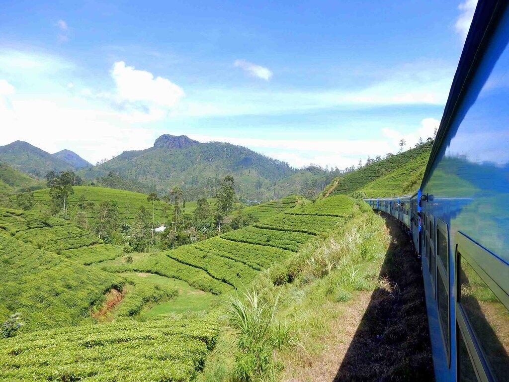 Kandy Ella Train View, Шри-Ланка